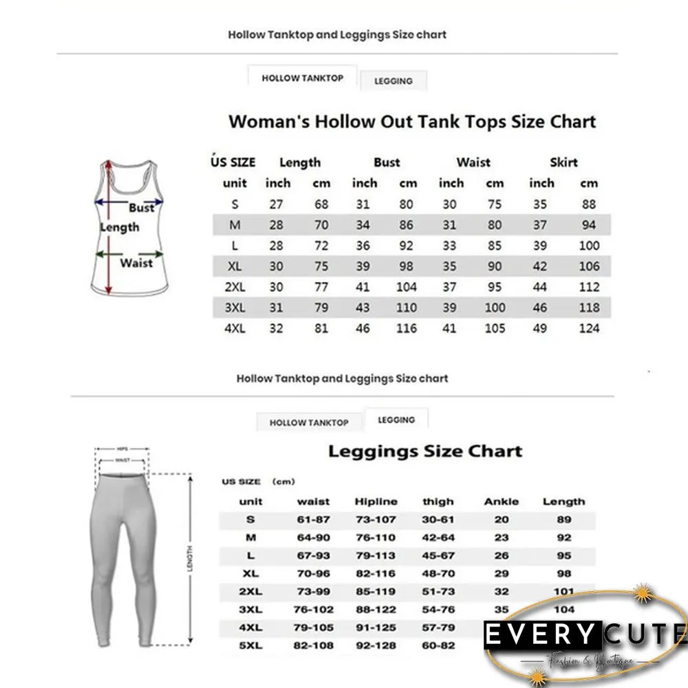 Womens Fashion Sunflowers Print Sports Tops Yoga Pants Leggings Fitness Clothes Tight High