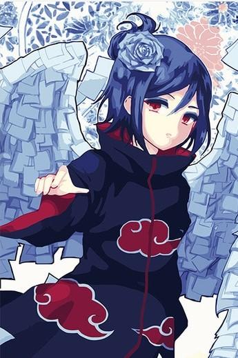

Konan Akatsuki – Animation Paint By Numbers - 40*50CM, 501 Original