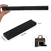 Foldable keyboard, tri-fold Bluetooth keyboard, aluminum alloy mini wireless keyboard for mobile phones and tablets
