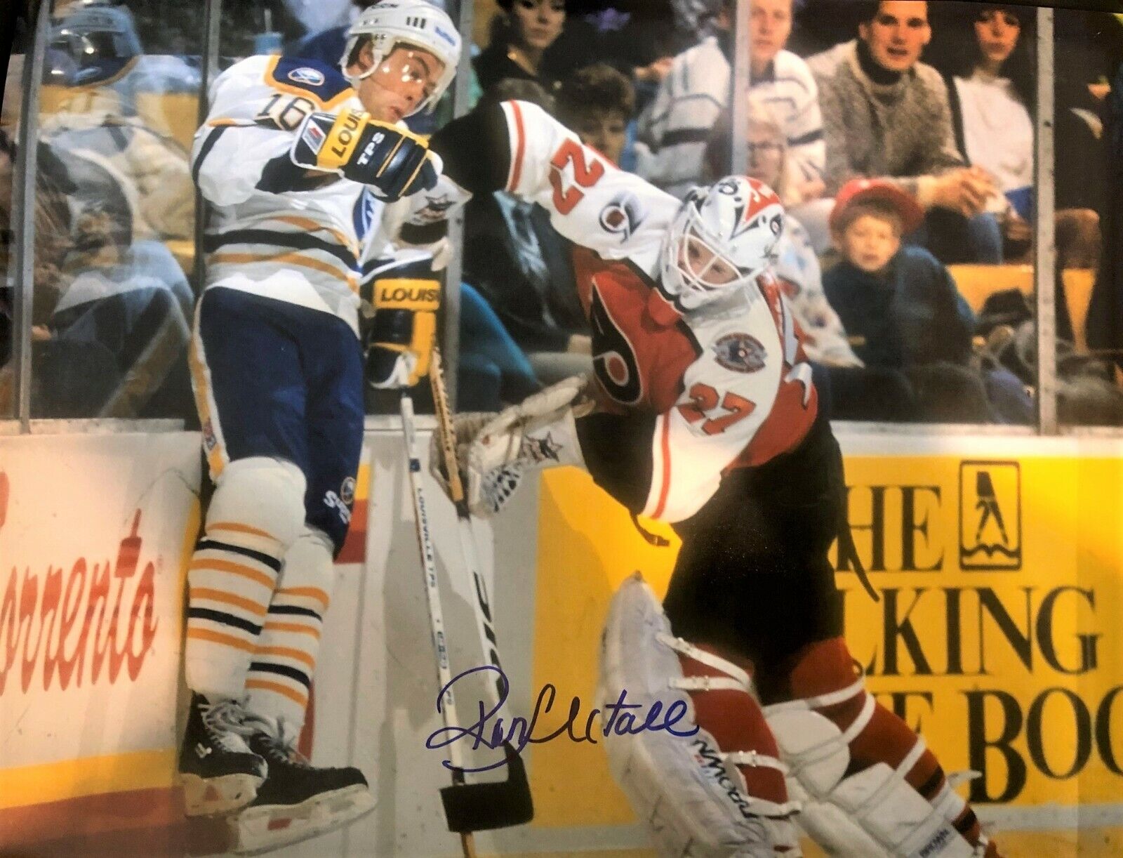 Autographed Ron Hextall 11x14 Philadelphia Flyers Photo Poster painting with COA