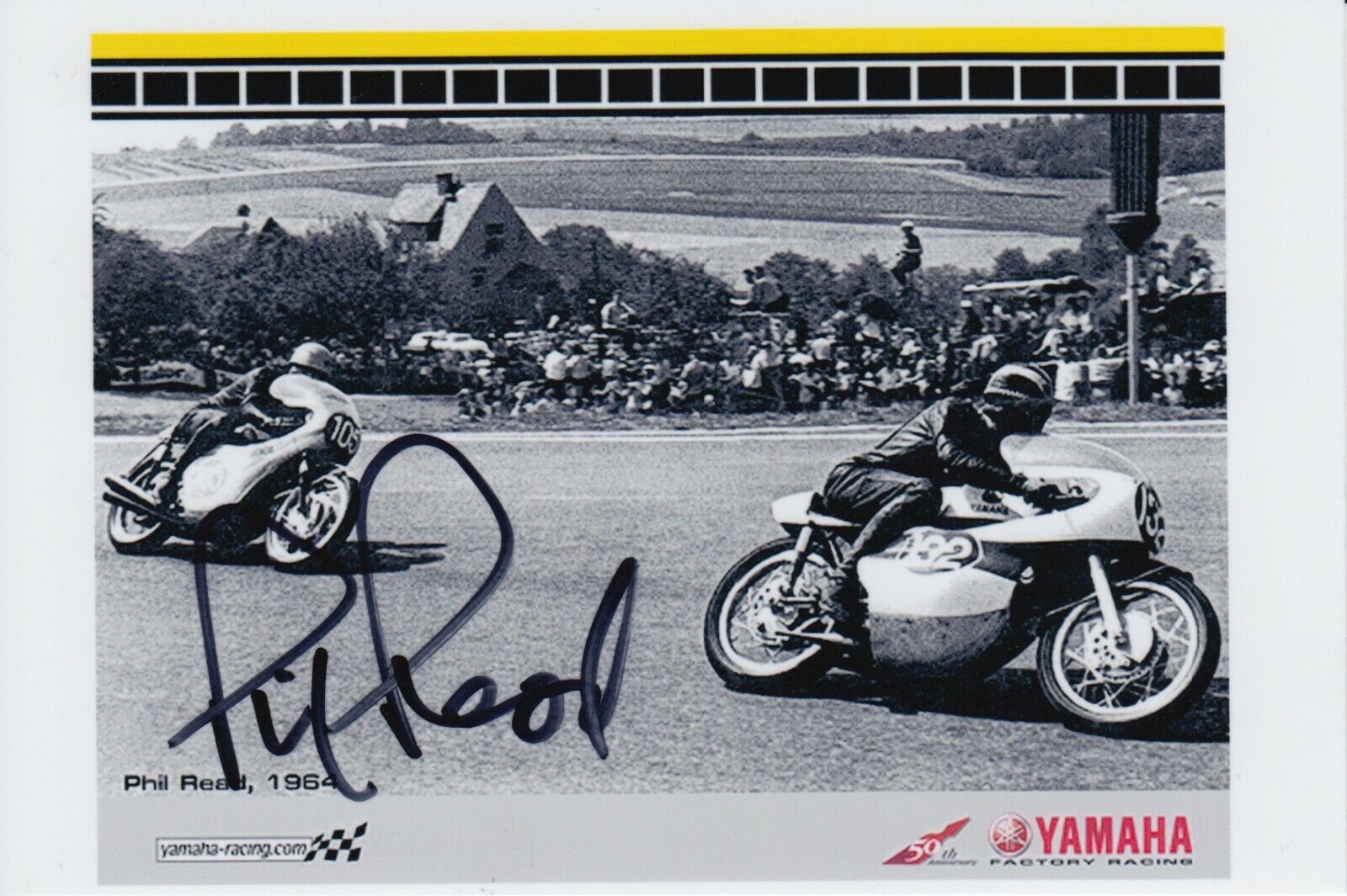 Phil Read Hand Signed 6x4 Photo Poster painting - MotoGP Autograph 1.