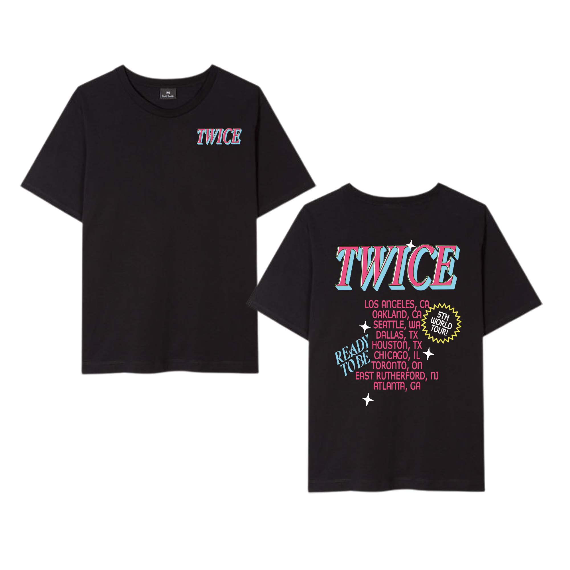 TWICE Ready To Be Mina Uniform Shirt Free Size 5th World Tour Once Goods.