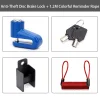Anti-Theft Security Motorcycle Bicycle Lock Steel Mountain Road Bike Mountain Bike Bicycle Rotor Disc Brake Wheel Lock