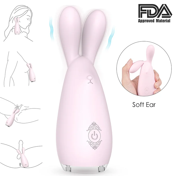 Drop Shipping Rabbit Sex Toy Clitoris Stimulate Usb Charger Rabbit Vibrator