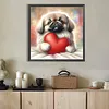 Diamond Painting -DIY Round Drill Love Puppy(40x40cm)