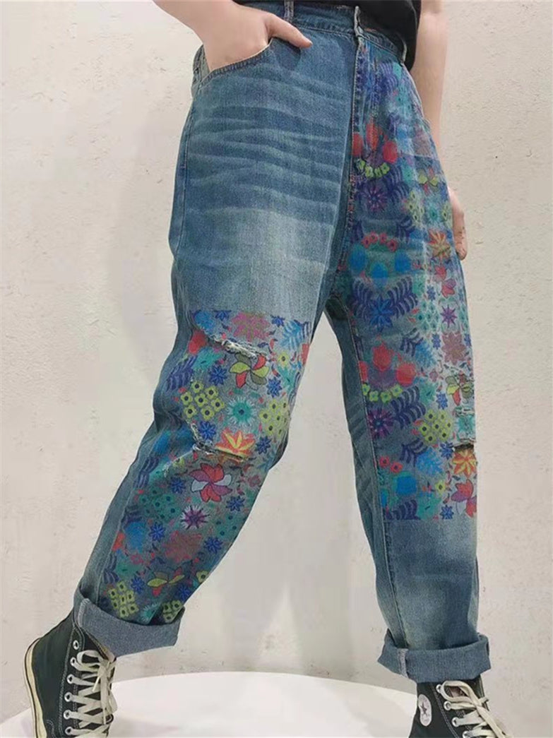 Women Half Sleeve V-neck Solid Color Dress