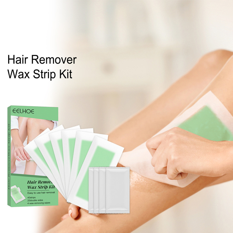 Depilation wax paper-Gentle, portable, quick leg hair, hand hair, armpit hair, lip hair, clean, pull and smooth hair removal patch