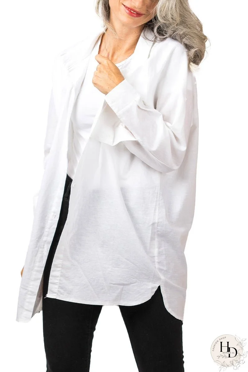 Oversized Linen Shirt