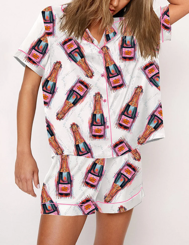 Champagne Drinking Pajama Set
