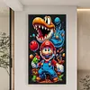 Super Mario-11CT Stamped Cross Stitch 40*60cm tapestrymarket