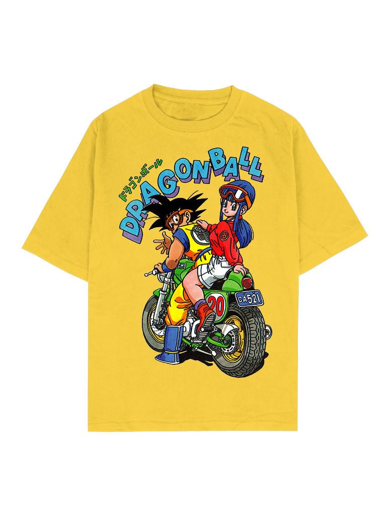 DBZ Retro Yellow Tee