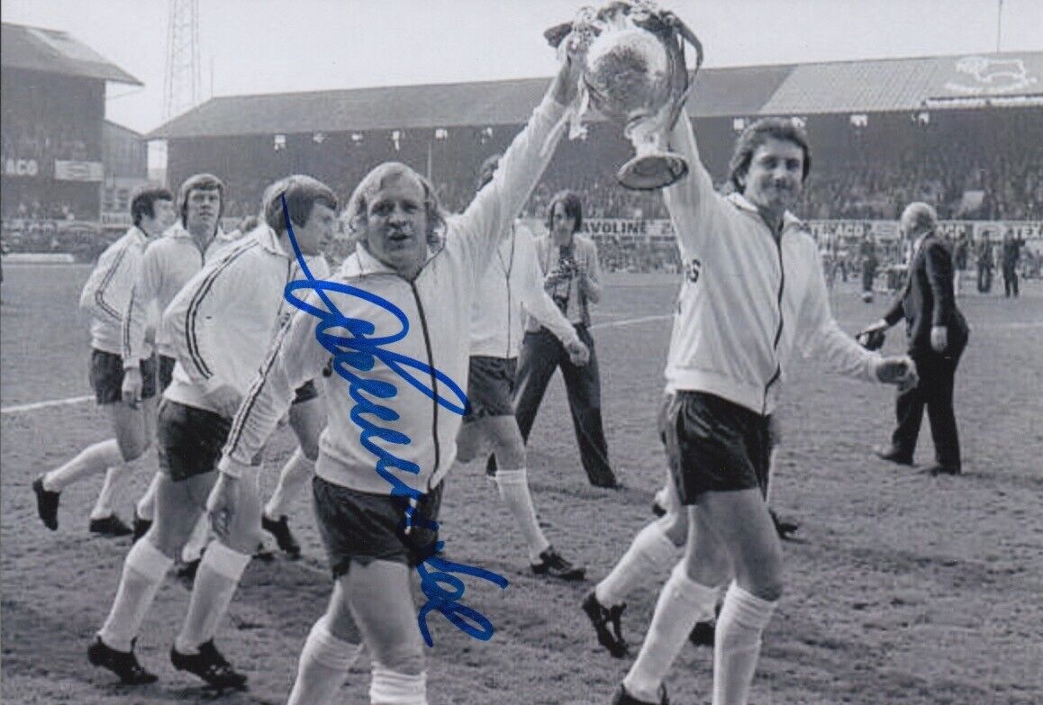 FRANCIS LEE HAND SIGNED 6X4 Photo Poster painting DERBY COUNTY FOOTBALL AUTOGRAPH