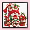 Cherry Dwarf-16CT Stamped Cross Stitch Egyptian Cotton 56*56cm/22.05*22.05in
