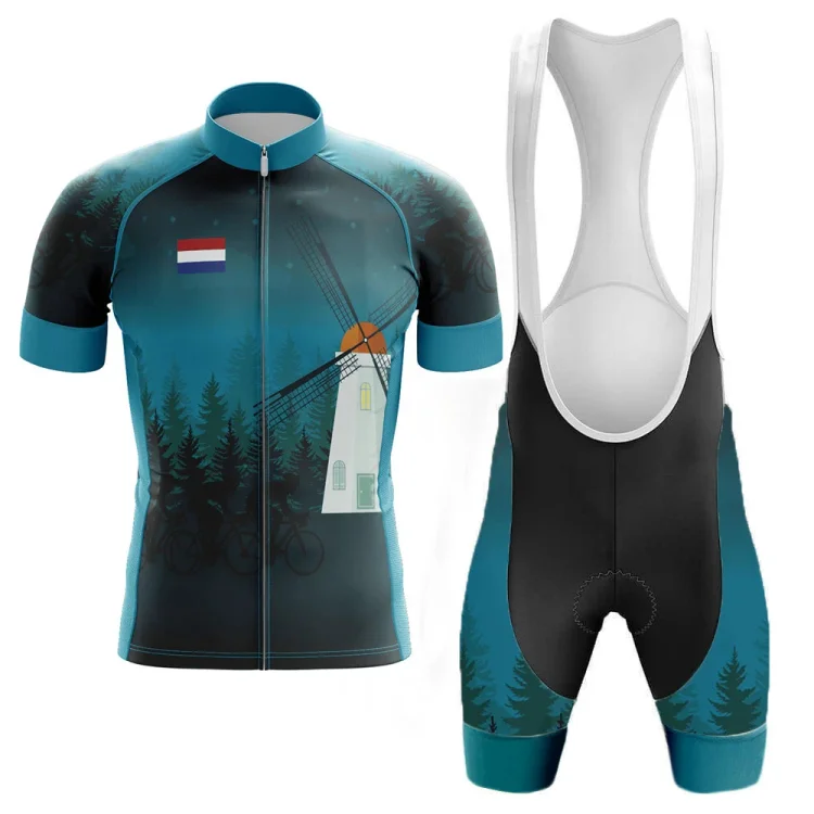 Netherlands Men's Short Sleeve Cycling Kit