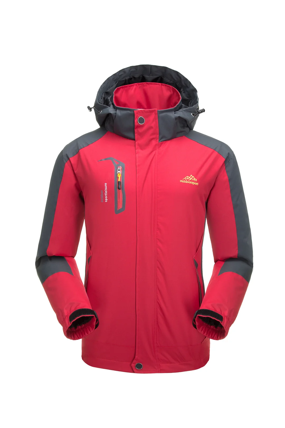 PASUXI Wholesale Men Lightweight Waterproof Hooded Rain Casual Jacket Outdoor Raincoat Windbreaker Hiking Jacket