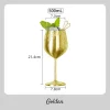 Unbreakable Durable Stainless Steel Wine Glasses