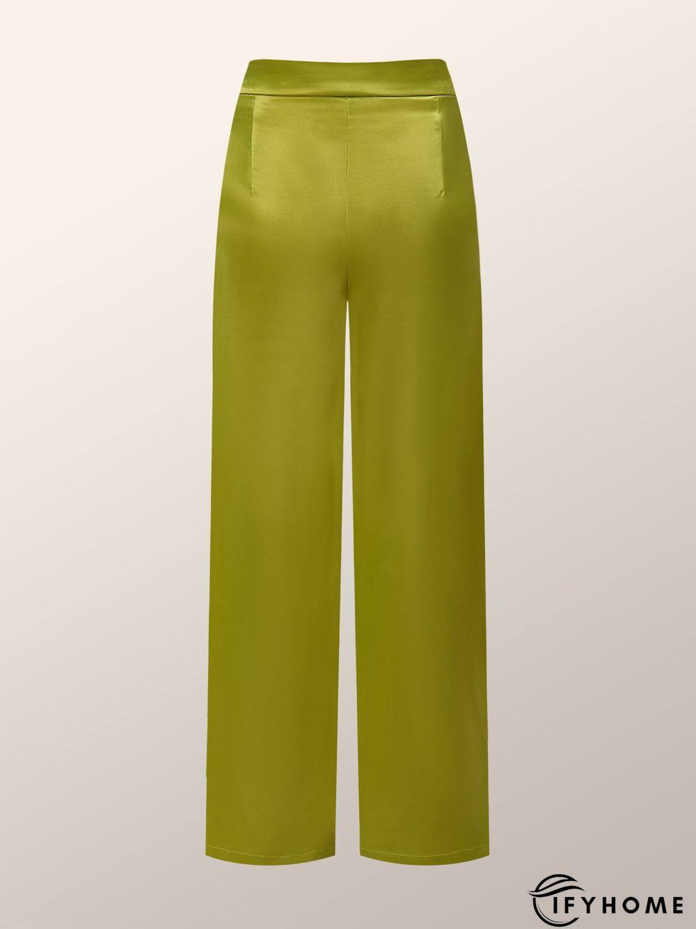 Summer Lightweight Zipper fly Straight Leg Elegant Pants | IFYHOME