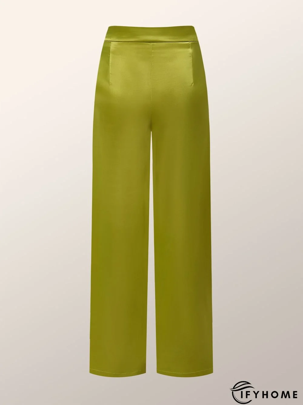 Summer Lightweight Zipper fly Straight Leg Elegant Pants | IFYHOME