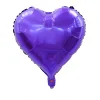 50PCS Heart Shape 18" Aluminum Film Balloons Wedding Party Ceremony Decoration Supplies