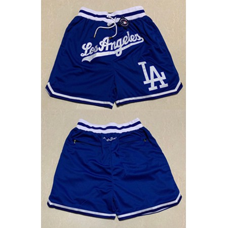 Men's Los Angeles Dodgers Blue Shorts (Run Small) RVOB