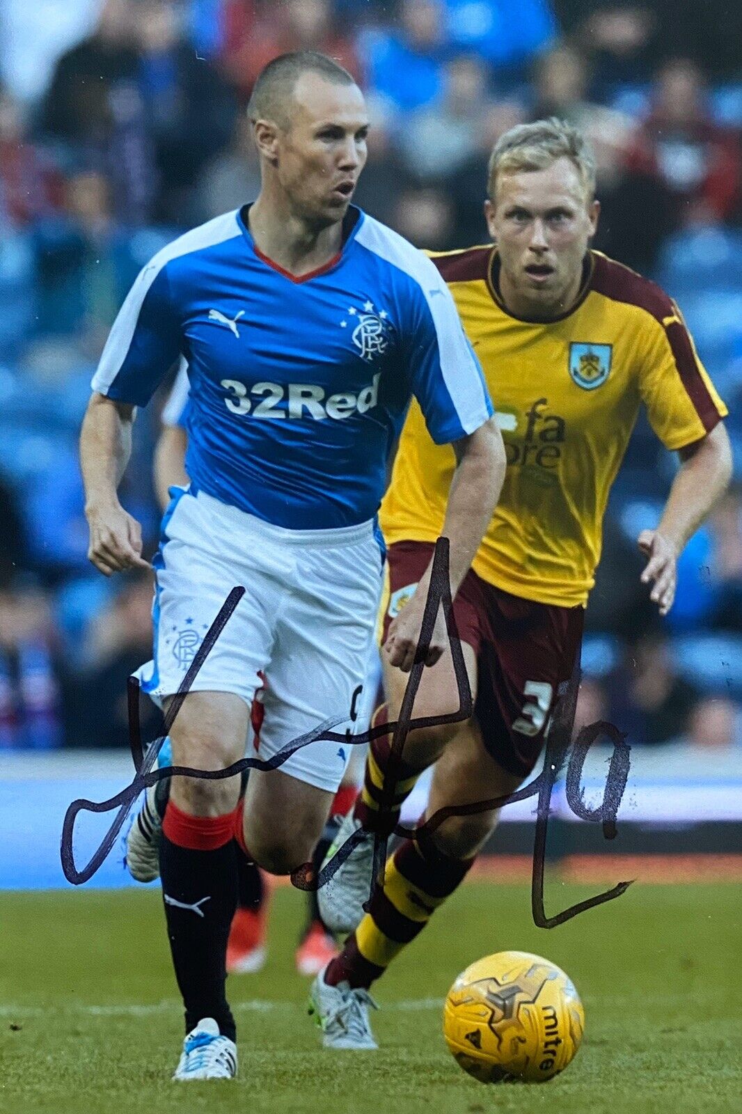 Kenny Miller Genuine Hand Signed 6X4 Photo Poster painting - Rangers 8