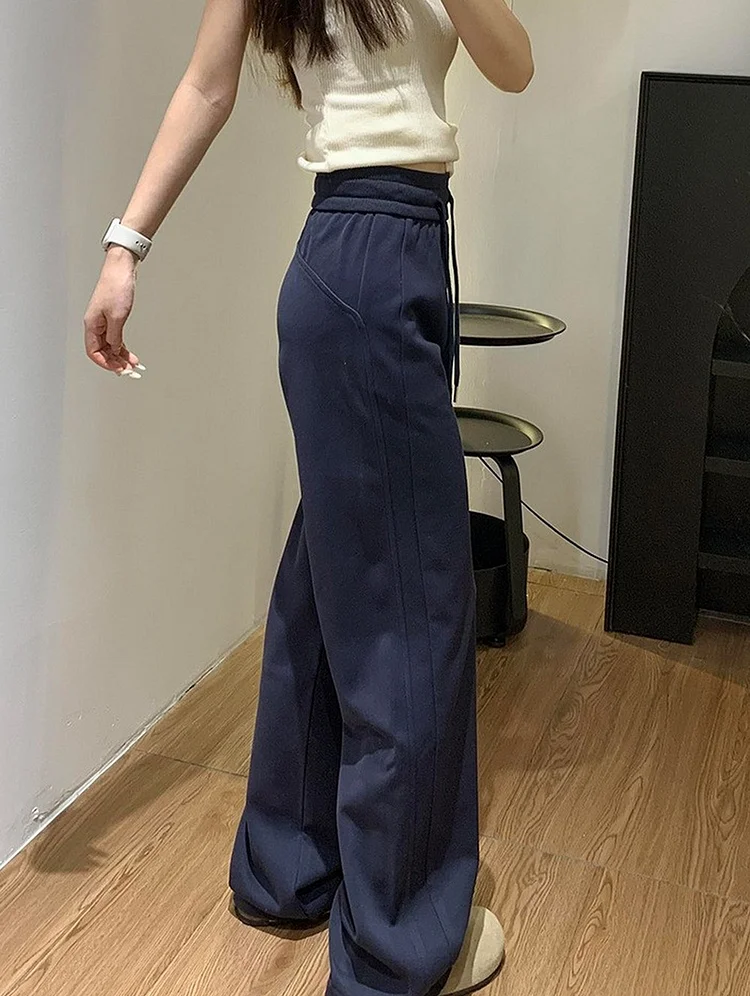High Waisted Sweatpants with Pockets for Women Relaxed Fit