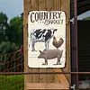 Country Market - Metal Tin Signs(8*12Inch/12*16Inch) - Animal