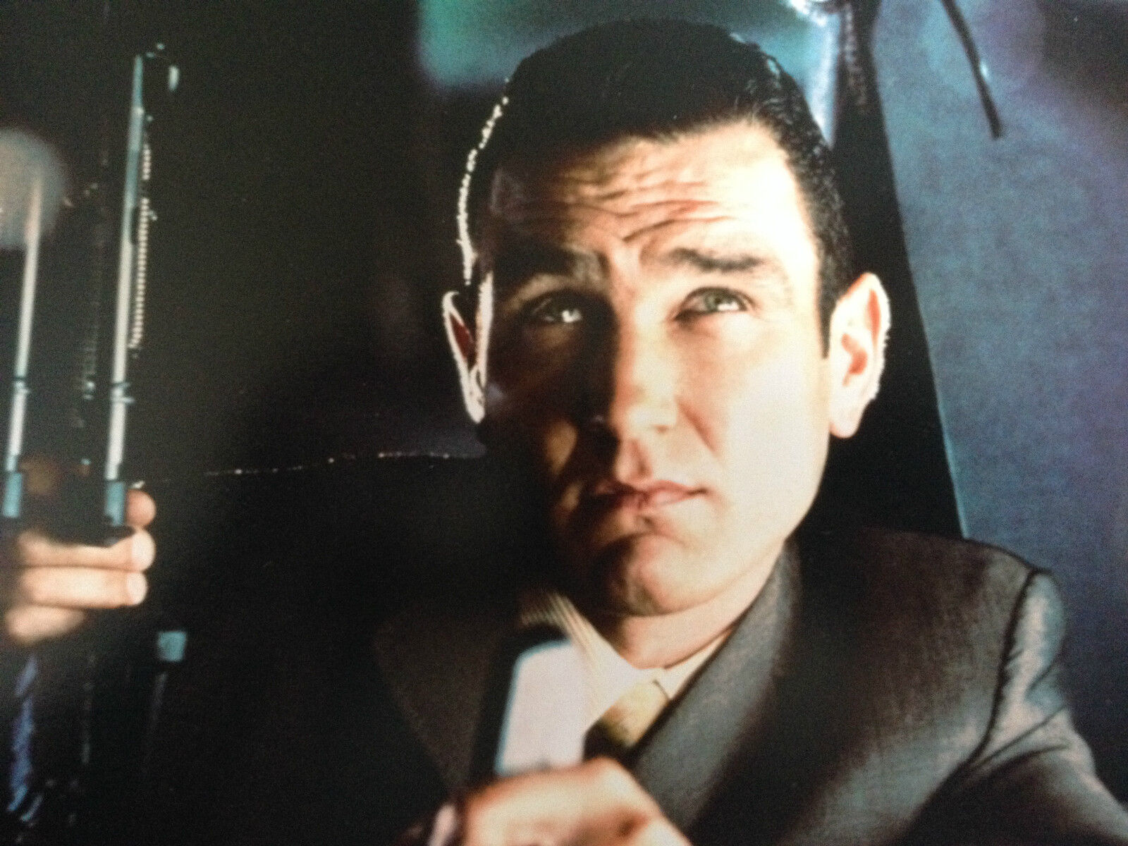 VINNIE JONES - LOCK STOCK & TWO SMOKING BARRELS - SUPERB COLOUR Photo Poster paintingGRAPH