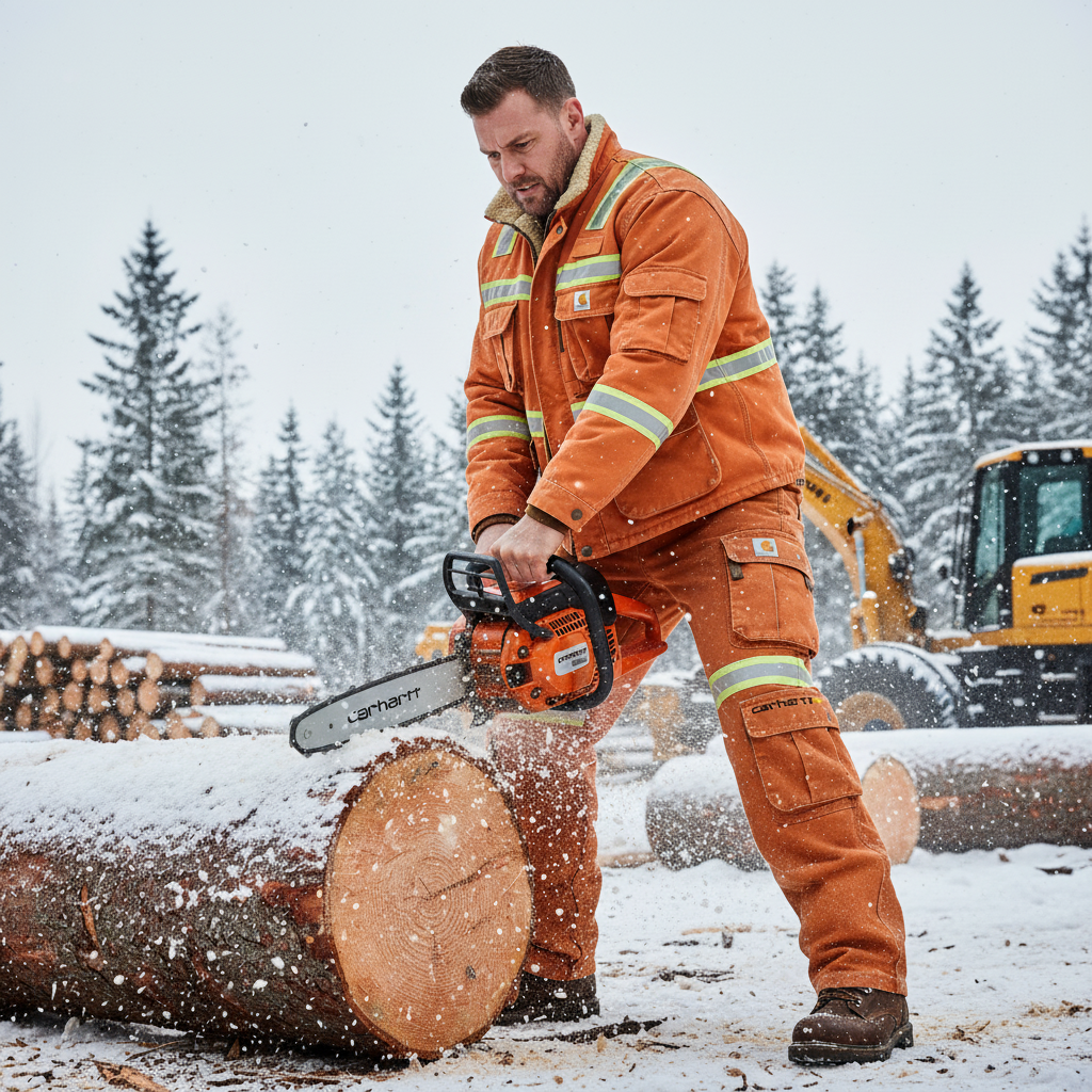 Men's Outdoor Thickened Fleece-lined Multifunctional Multi-pocket Work Jacket/Workwear