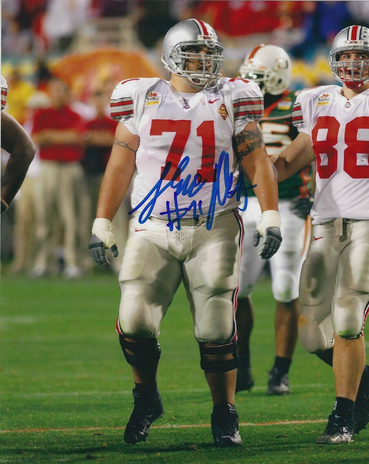 Signed 8x10 SHANE OLIVEA Ohio State University Autographed Photo Poster painting w/COA