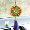 DIY Mandala Diamond Painting Drill Car Ornament Mosaic Bag Decor Pendant Kit