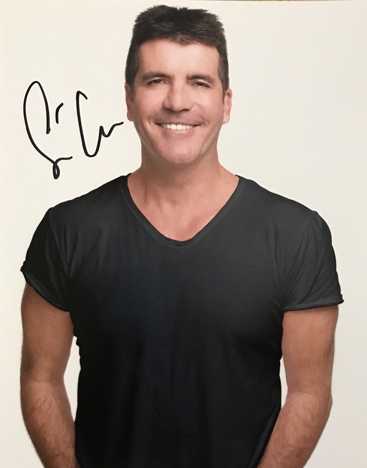 Simon Cowell signed Autographed 8x10 Photo Poster painting Sexy