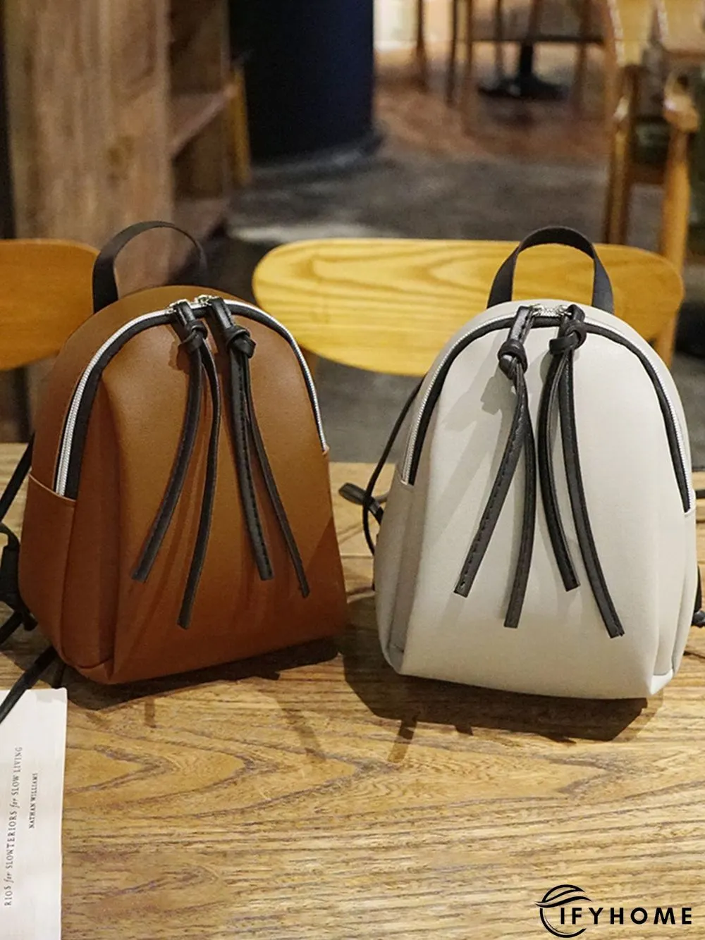 Vintage Fringe Backpack Zip Backpack | IFYHOME