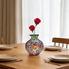 Gras-DIY, k&uuml;nstlerische Vase, Desktop, Diamantkunstkit, doppelseitiger Bohrer, Wohnaccessoire