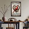 Loving cardinal - peinture diamant perceuse ronde - 30*45cm