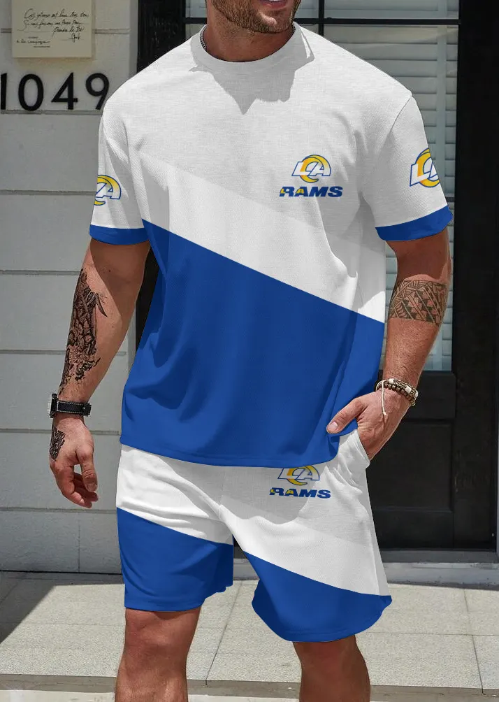 Los Angeles Rams Limited Edition Top And Shorts Two-Piece Suits