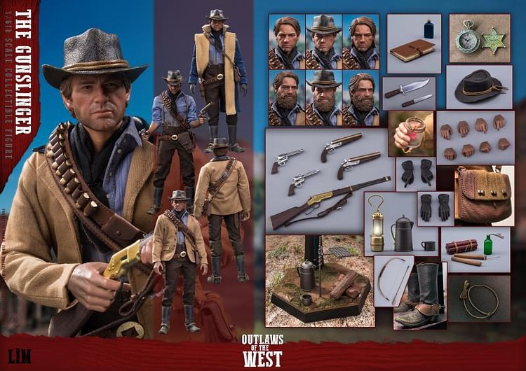 Limtoys 1/6 Scale GUNSLINGER OUTLAWS OF THE WEST-