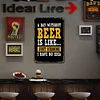 A day without beer is like just kidding - Vintage Metal Signs - 20*30cm/30*40cm - Warning