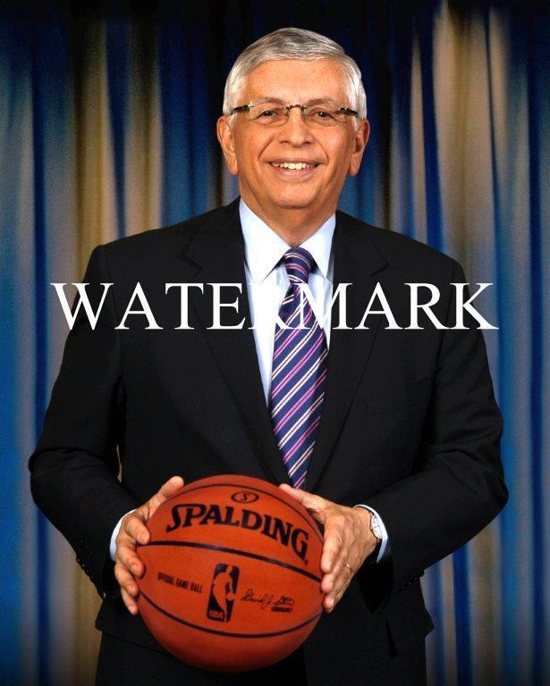 DAVID STERN NBA Hall of Fame Commissioner Glossy 8 x 10 Photo Poster painting Poster