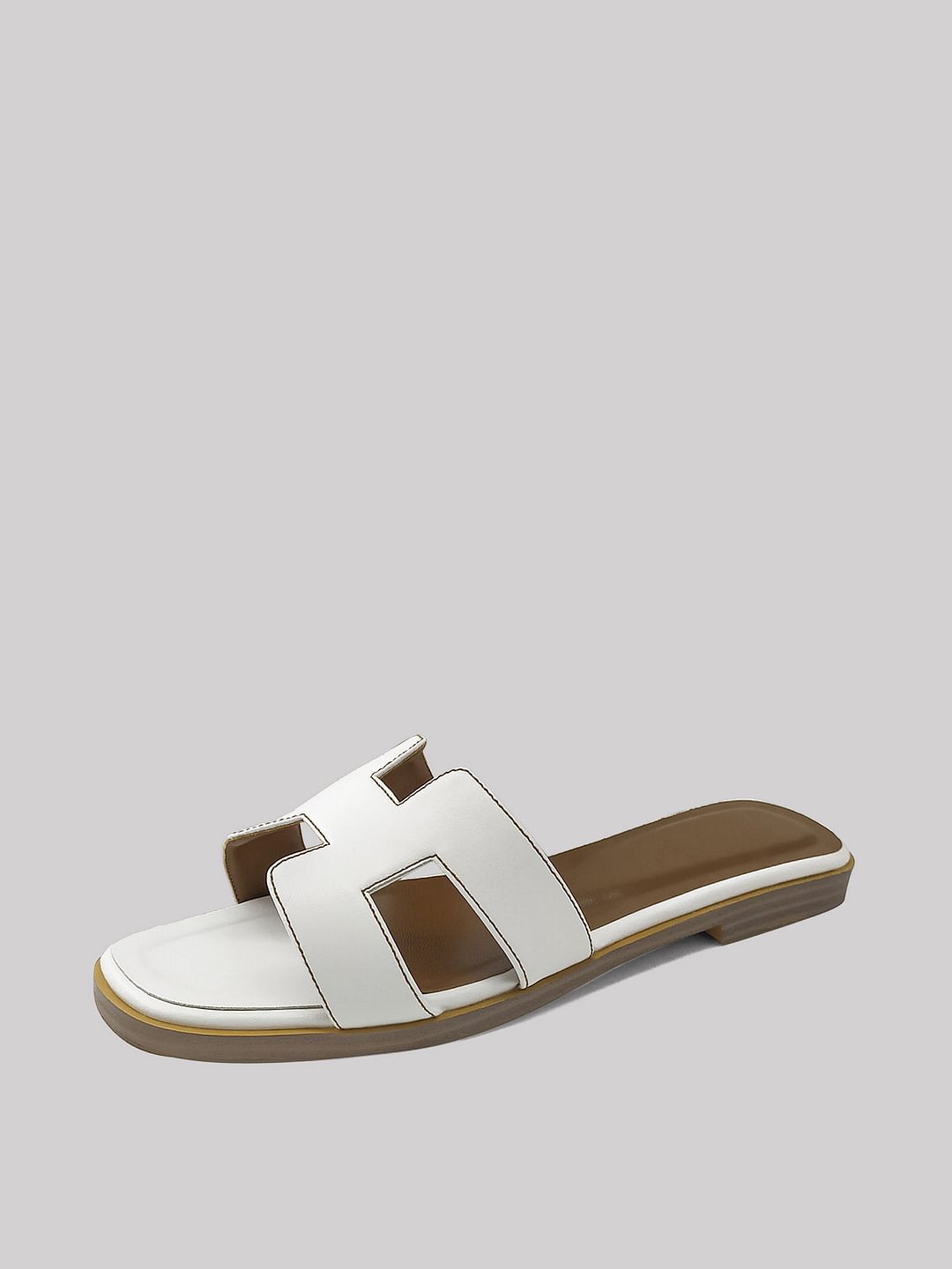 Women's Flats Sandals Classic Slippers Summer Outdoor Slide Sandals H-Band Shoes