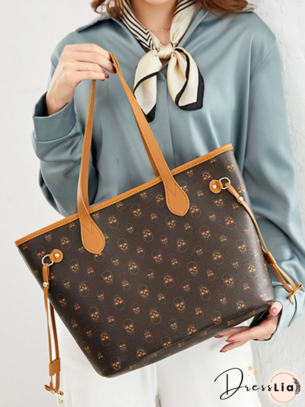 Fashion Prints Large Capacity Tote Bags Shoulder Bags