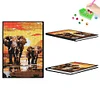 Elefant Kristall Notizblock Skizzenbuch - 5d DIY Handwerk Notizbuch