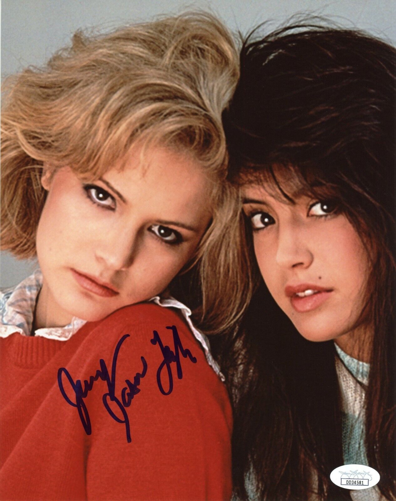 JENNIFER JASON LEIGH Hand-Signed Fast Times at Ridgemont High