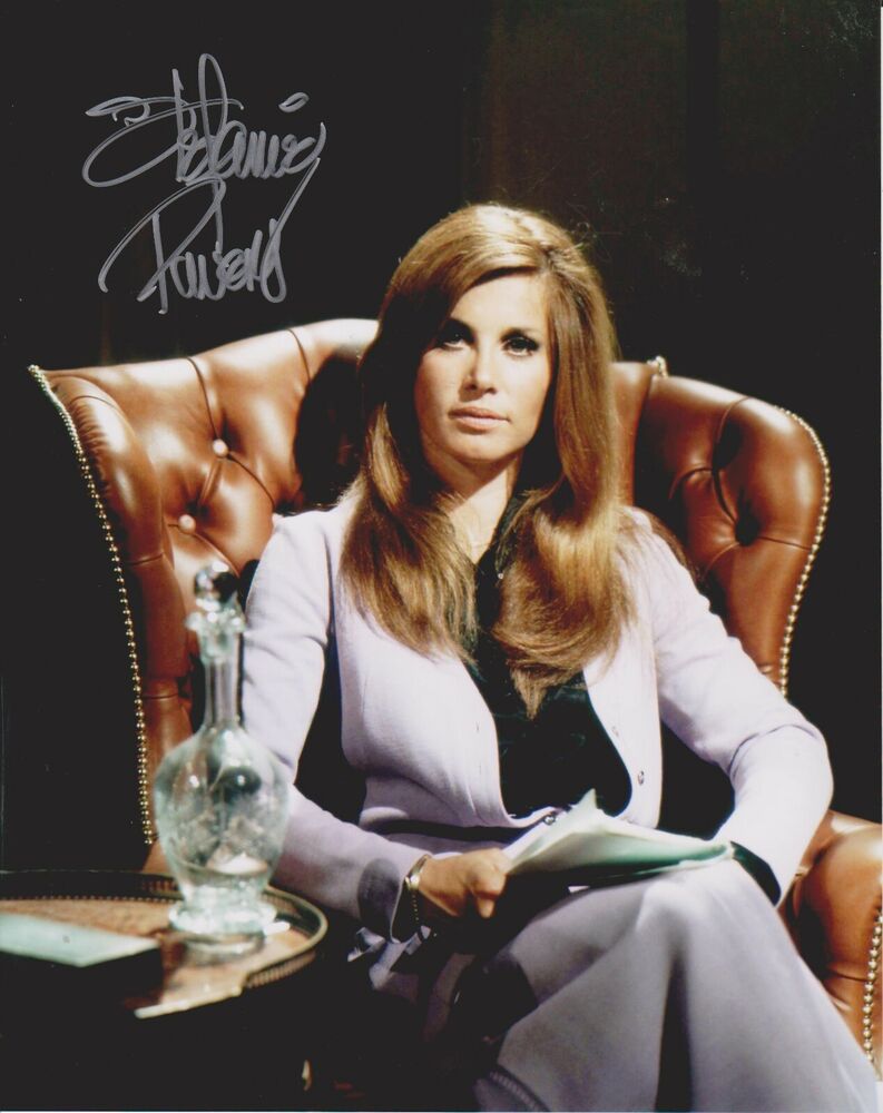 Stefanie Powers Original 8X10 Photo Poster painting #24 Signed In Person At Hollywood Show