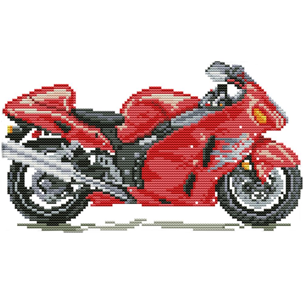 

Vehicle - 14CT Stamped Cross Stitch - 30*18cm, 501 Original