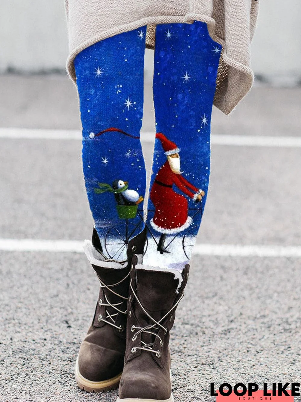 Christmas Snowman Leggings