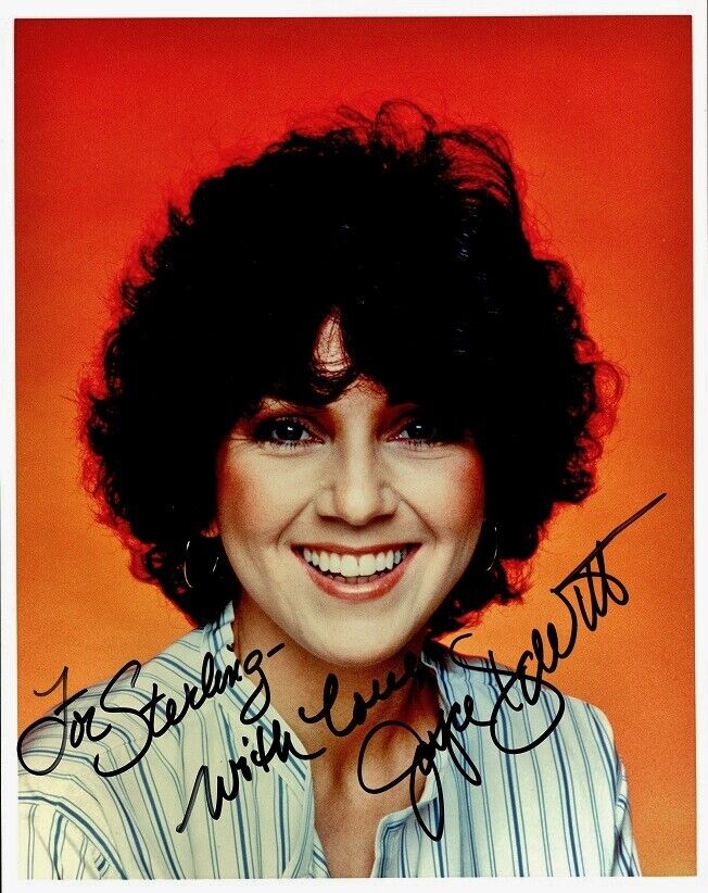 JOYCE DEWITT In-person Signed Photo Poster painting - Three's Company