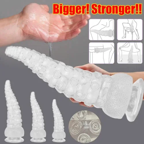 pornhint Pornhint MONSTER BIG LARGE Tentacle ANAL BUTT PLUG DILDO SUCTION CUP SEX TOYS WOMEN/MEN
