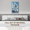 (US Local)Wolf -11CT Stamped Cross Stitch Kit(40x70cm)