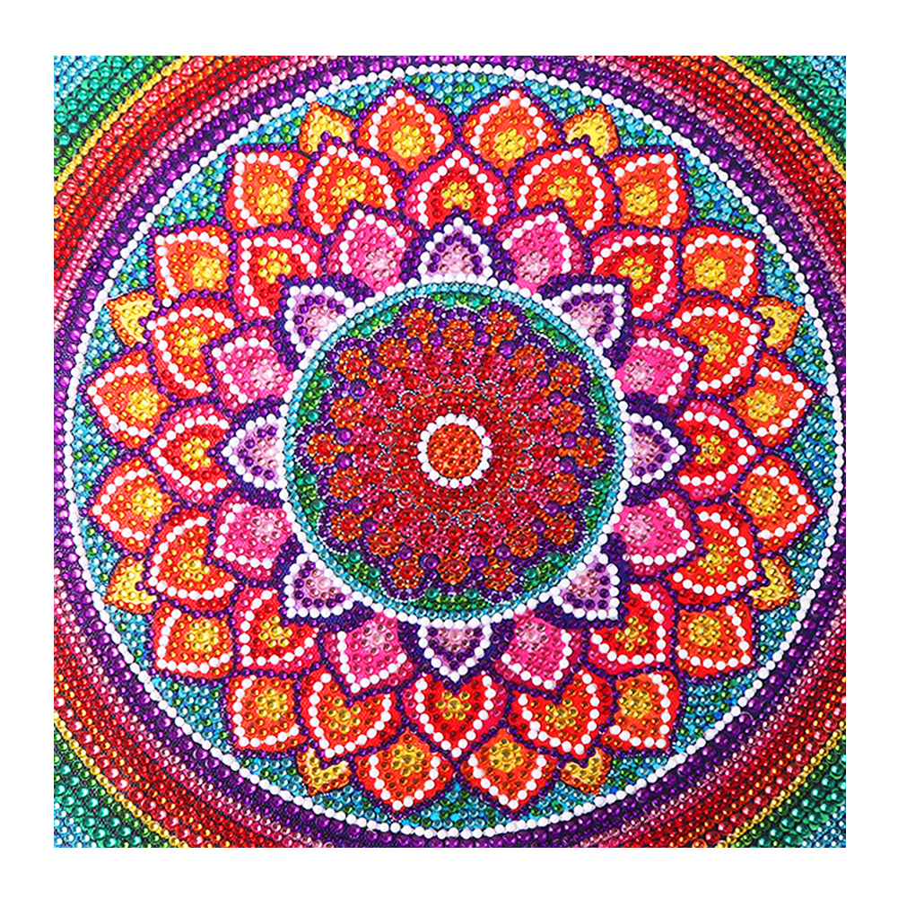 

Mandala - Crystal Special Shaped Diamond Painting - 30*30CM, 501 Original